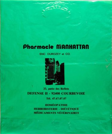 Pharmacie Manhattan, Courbevoie Tour Aurore, 1971 (demolition 2013) Claude Damery, Pierre Vetter & Gilbert Weil 