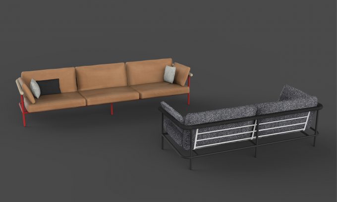 LA CHANCE_X-RAY Sofa_Alain Gilles