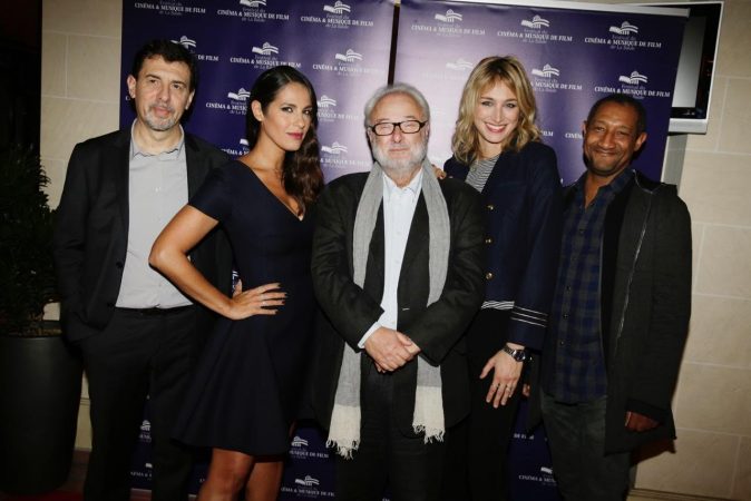 Jury festival du Cinéma et de Musique de Film de La Baule. De gauche à droite : Eric Michon, Elisa Tovati, Gérard Corbiau, Pauline Lefevre et Edouard Montoute