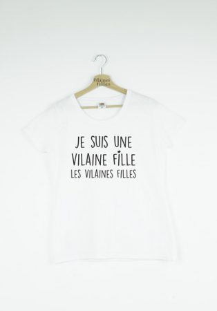 Tee-shirt - Les vilaines filles - My Box Corner