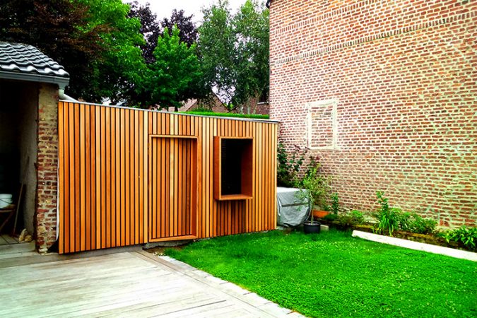 designwithgenius - cabane en bois