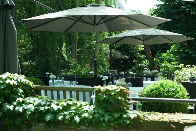 Jardin chambre d'hôtes Les Toquées Lille